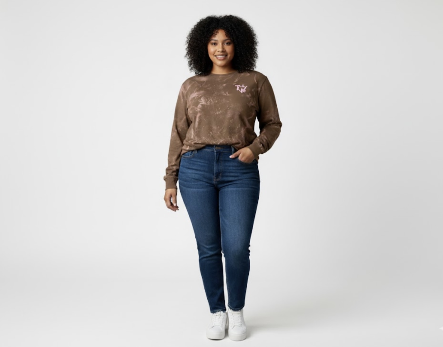 Me Myself & God Spray painted Long Sleeve Tee Shirts 